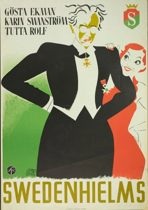 Movie poster for Swedenhielms (1935)