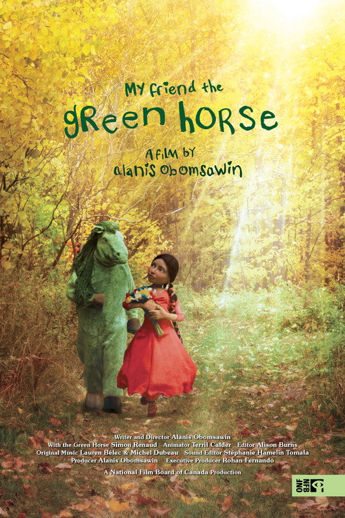 Movie poster for My Friend the Green Horse (2024)