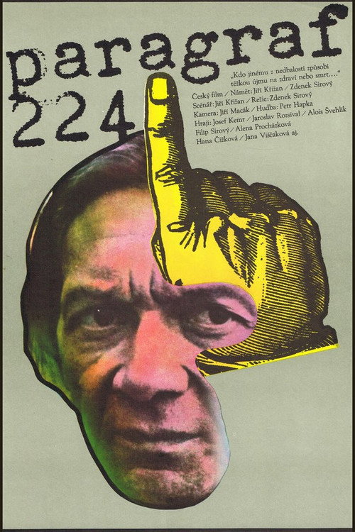 Movie poster for Paragraf 224 (1980)