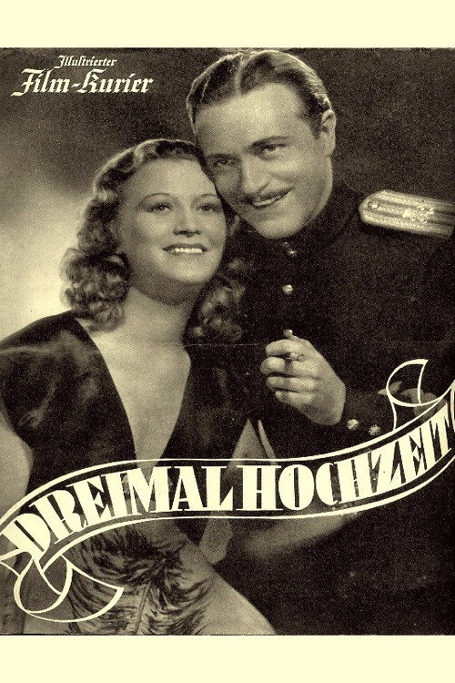 Movie poster for Dreimal Hochzeit (1941)