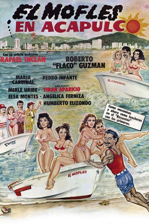 Movie poster for El Mofles en Acapulco (1990)