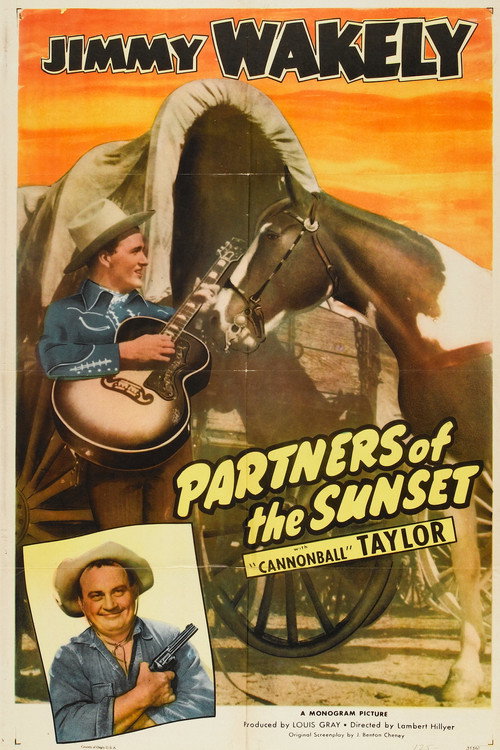 Movie poster for Partners of the Sunset (1948)