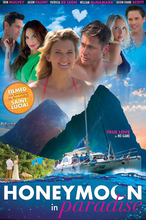 Movie poster for Honeymoon in Paradise (2023)