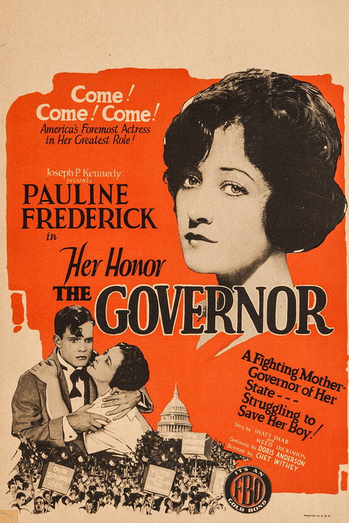 Movie poster for Her Honor, the Governor (1926)