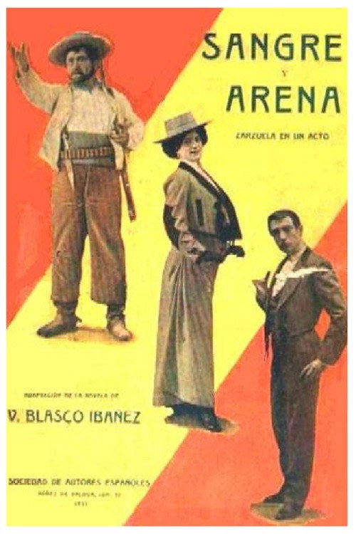 Movie poster for Blood and Sand (1917)