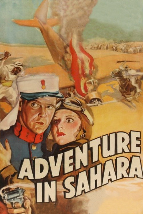Movie poster for Adventure in Sahara (1938)
