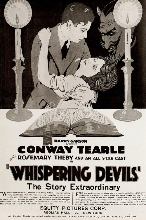 Movie poster for Whispering Devils (1920)
