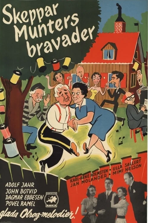 Movie poster for Ung och kär (1950)