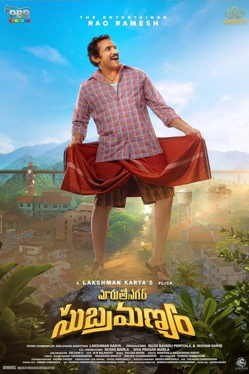 Movie poster for Maruthi Nagar Subramanyam (2024)