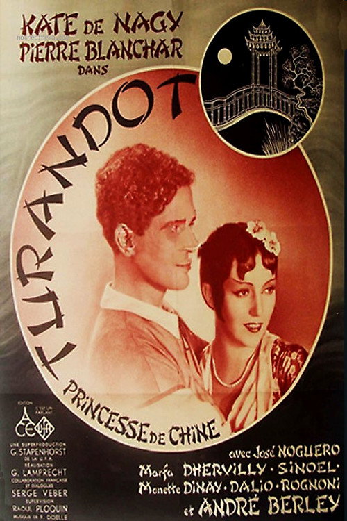 Movie poster for Turandot, princesse de Chine (1935)
