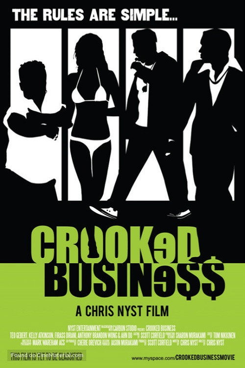 Movie poster for Crooked Business (2008)