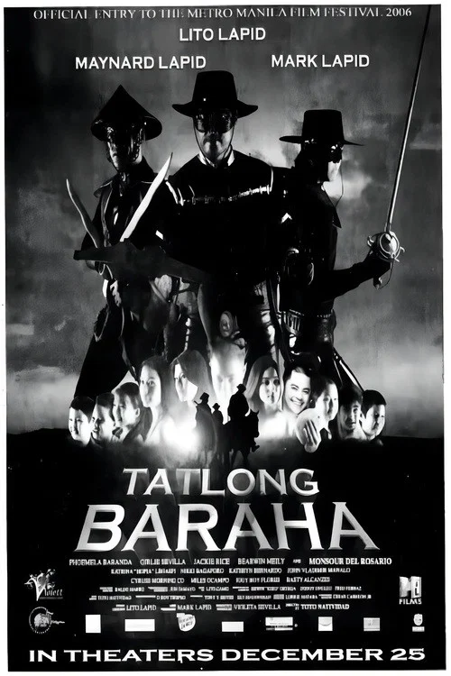 Movie poster for Tatlong Baraha (2006)