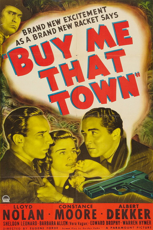Movie poster for Buy Me That Town (1941)