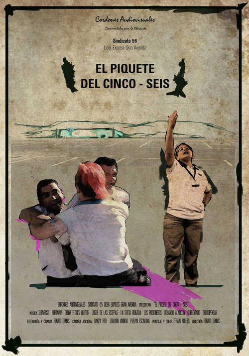 Movie poster for El piquete del cinco-seis
