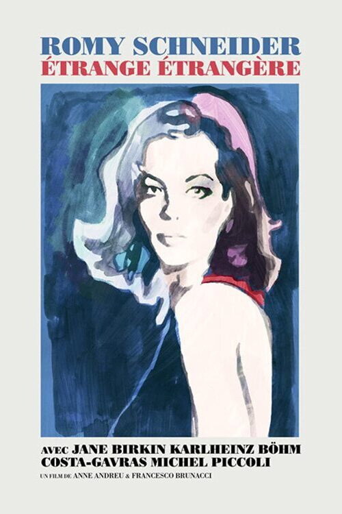 Movie poster for Romy Schneider, étrange étrangère (2002)