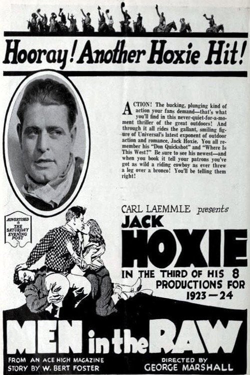 Movie poster for Men in the Raw (1923)