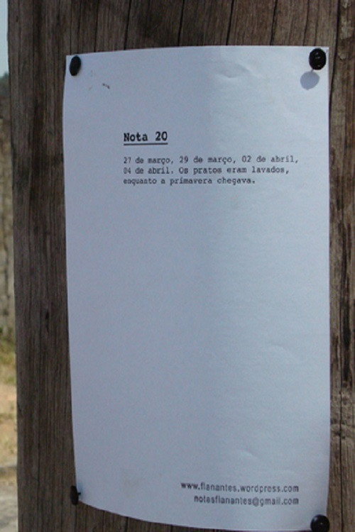 Movie poster for Wandering Notes (2009)