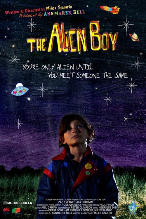 Movie poster for The Alien Boy (2012)
