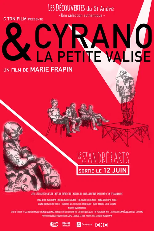 Movie poster for Cyrano et la petite valise (2019)