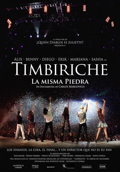 Movie poster for Timbiriche: La misma piedra (2008)