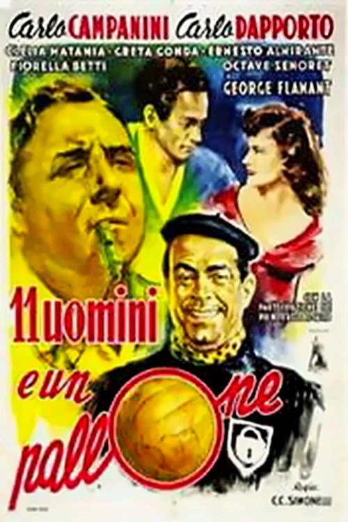 Movie poster for Eleven Men and a Ball (1948)