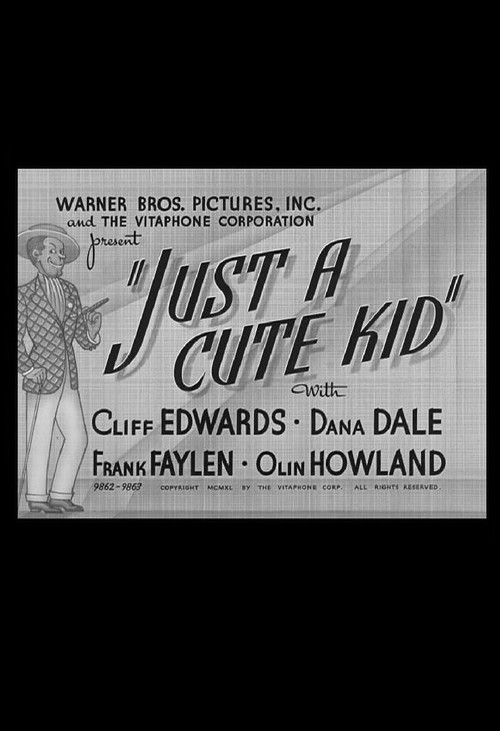 Movie poster for Just a Cute Kid (1940)