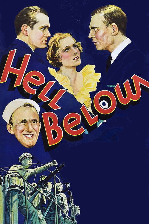 Movie poster for Hell Below (1933)
