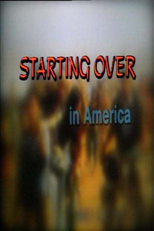 Movie poster for Starting Over in America (1986)