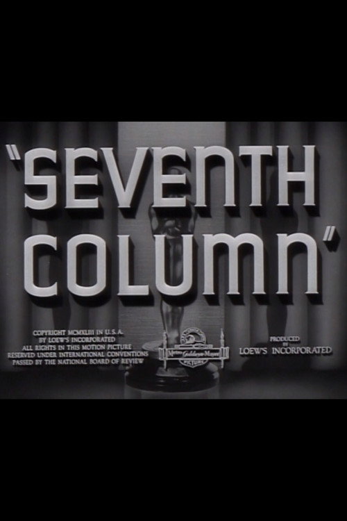 Movie poster for Seventh Column (1943)