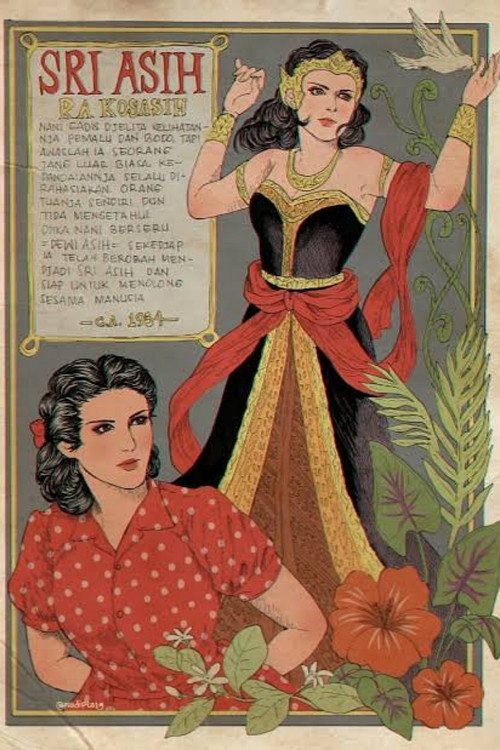 Movie poster for Sri Asih (1954)