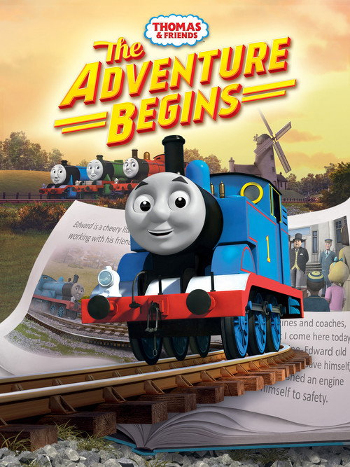 Movie poster for Thomas and Friends: The Adventure Begins (2023)