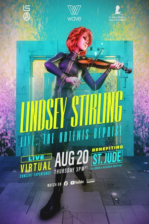 Movie poster for Lindsey Stirling: LIVE: The Artemis Reprise (2020)