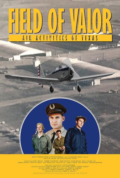 Movie poster for Field of Valor: Air Activities of Texas (2019)