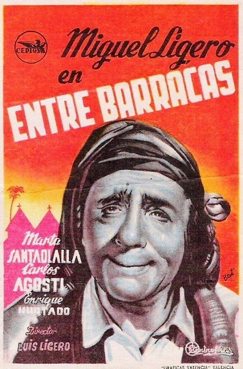 Movie poster for Entre barracas (1954)