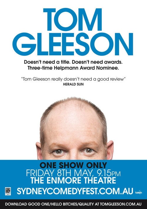 Movie poster for Tom Gleeson: Enmore (2015)