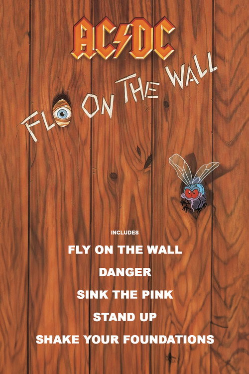 Movie poster for AC/DC - Fly On The Wall