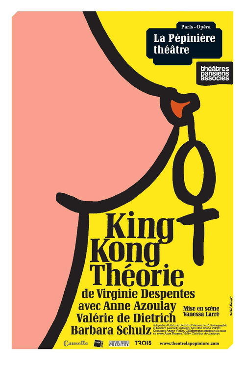 Movie poster for King Kong Théorie (2018)