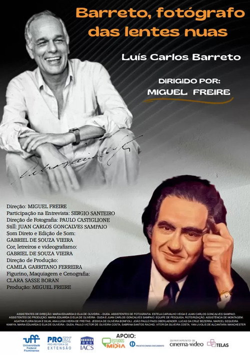 Movie poster for Barreto, Fotógrafo das Lentes Nuas (2023)
