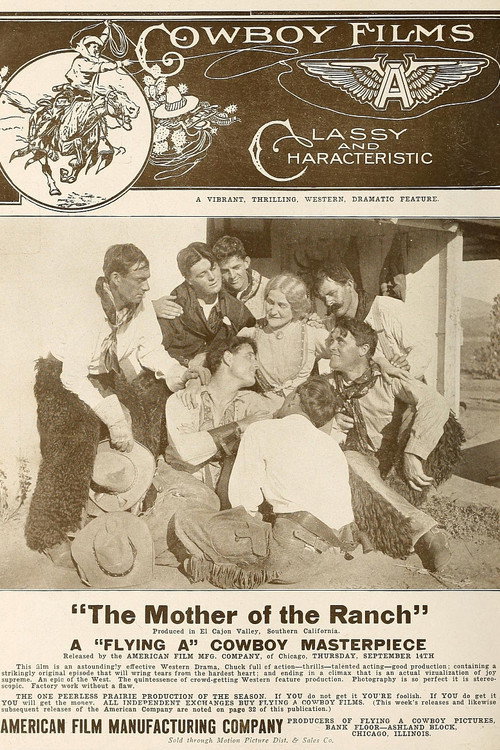 Movie poster for The Mother of the Ranch (1911)