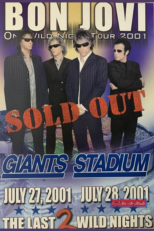 Movie poster for Bon Jovi | Live at Giants Stadium, 2001 (2001)