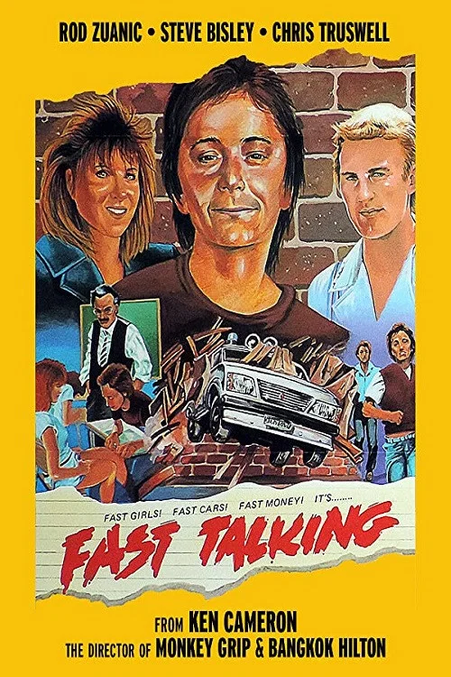 Movie poster for Fast Talking (1984)