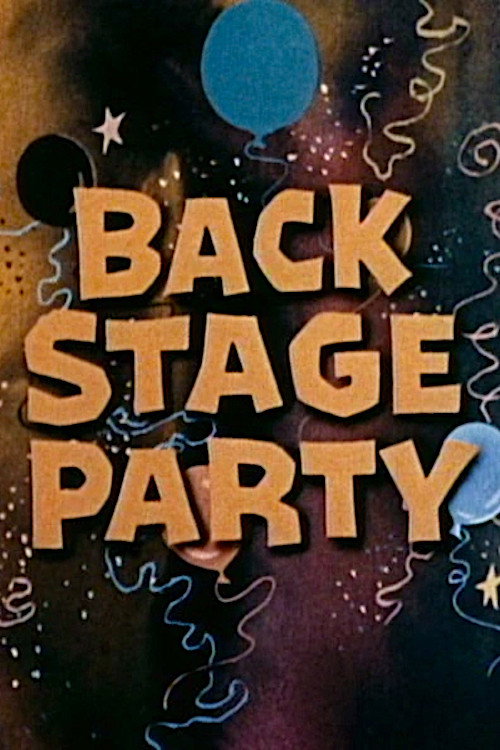 Movie poster for Backstage Party (1961)