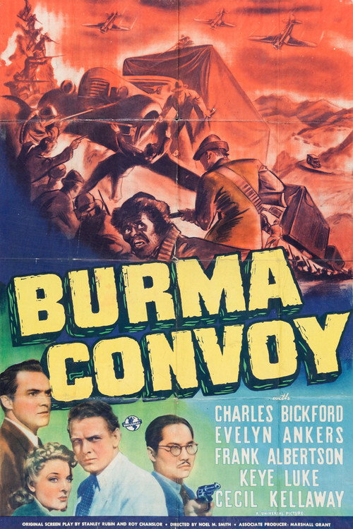 Movie poster for Burma Convoy (1941)