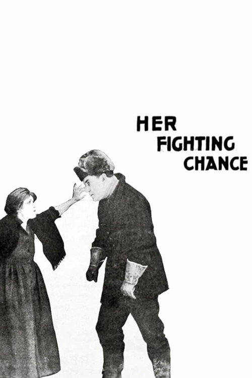 Movie poster for Her Fighting Chance (1917)