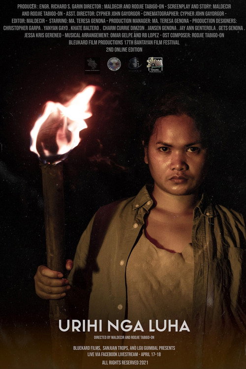 Movie poster for Urihi Nga Luha (2021)