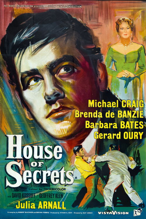 Movie poster for House of Secrets (1956)