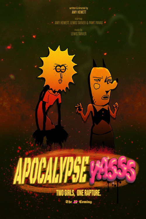 Movie poster for Apocalypse YASSS: Two Girls, One Rapture (2025)