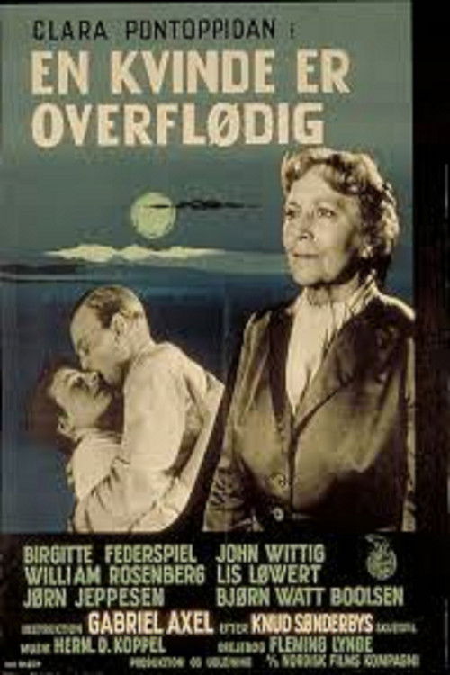 Movie poster for En kvinde er overflødig (1957)