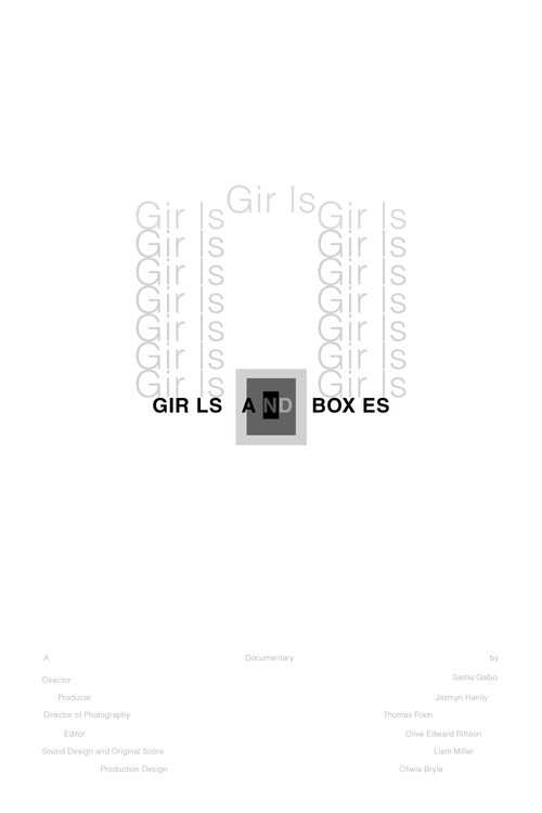 Movie poster for Girls and Boxes (2026)