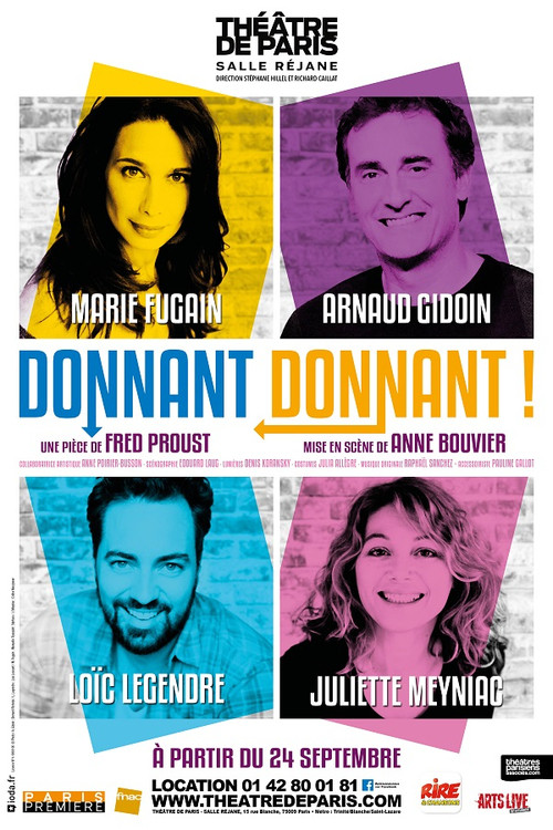 Movie poster for Donnant donnant (2021)